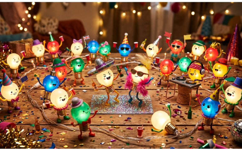 Kom naar ons lichtjesfeest